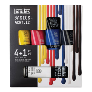 Liquitex Basics Primary, Set of 5