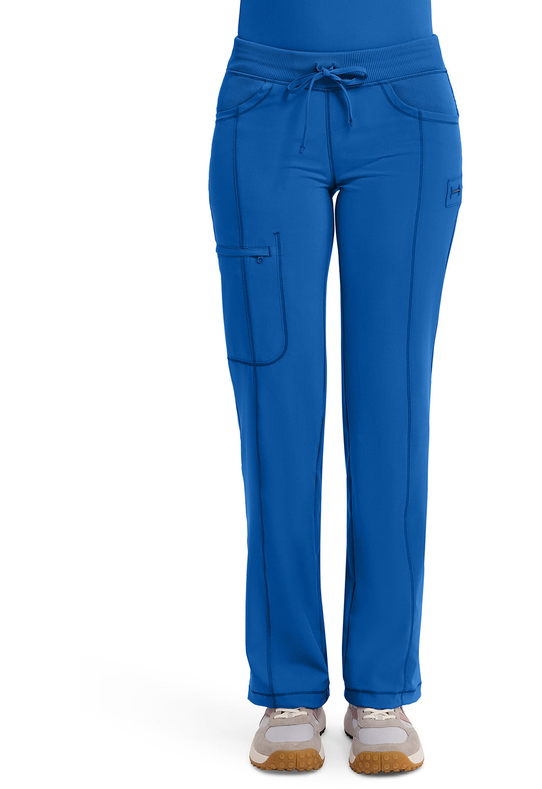 Ladies Dental Hygiene Drawstring Scrub Pant | Royal Blue