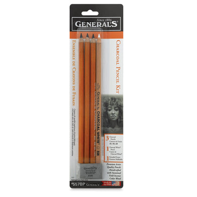 General's Charcoal Pencil 2B, Black