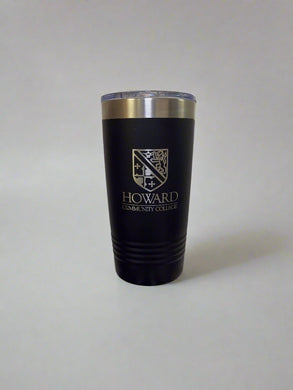 20oz Stainless Steel Tumbler, Black