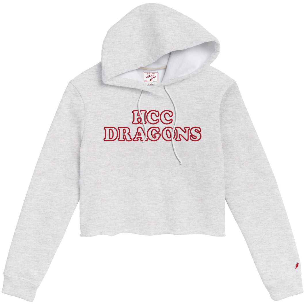 1636 Ladies Cropped Hood | Ash