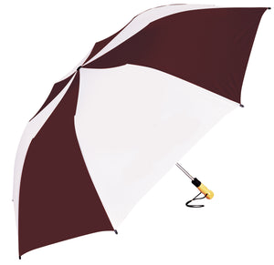 The Big Storm Umbrella, Maroon/White