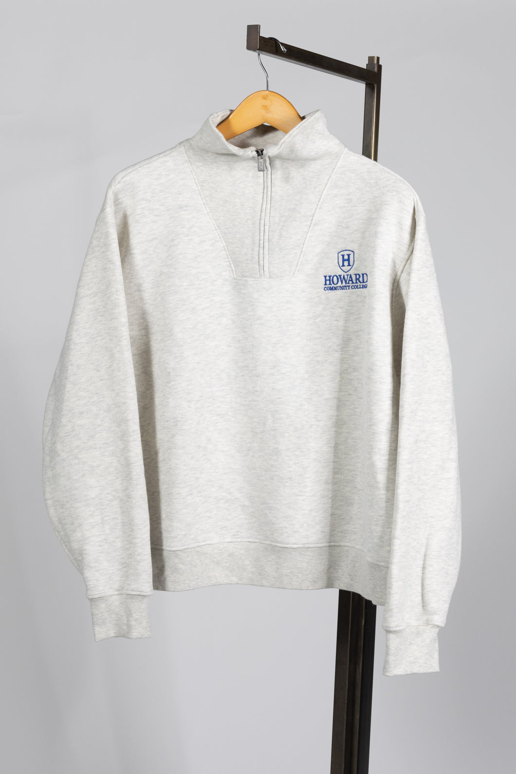 Ladies 1991 Brushes 1/4 Zip | Oatmeal