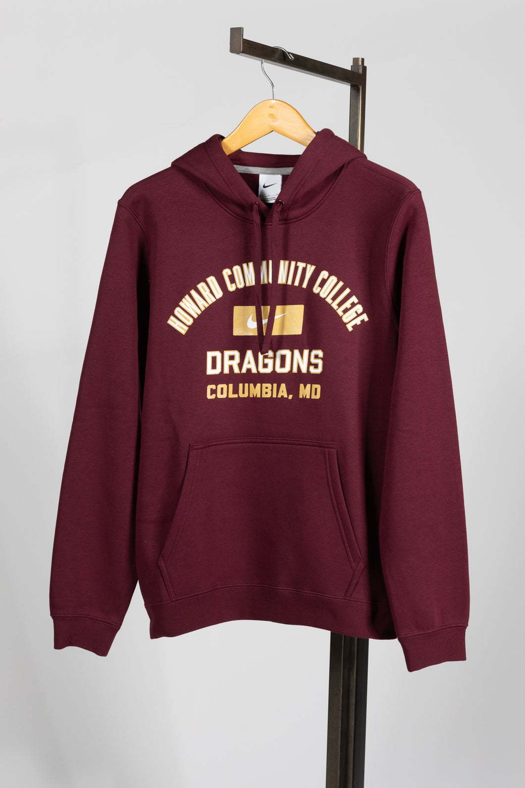 Club Fleece PO Hoodie | Deep Maroon