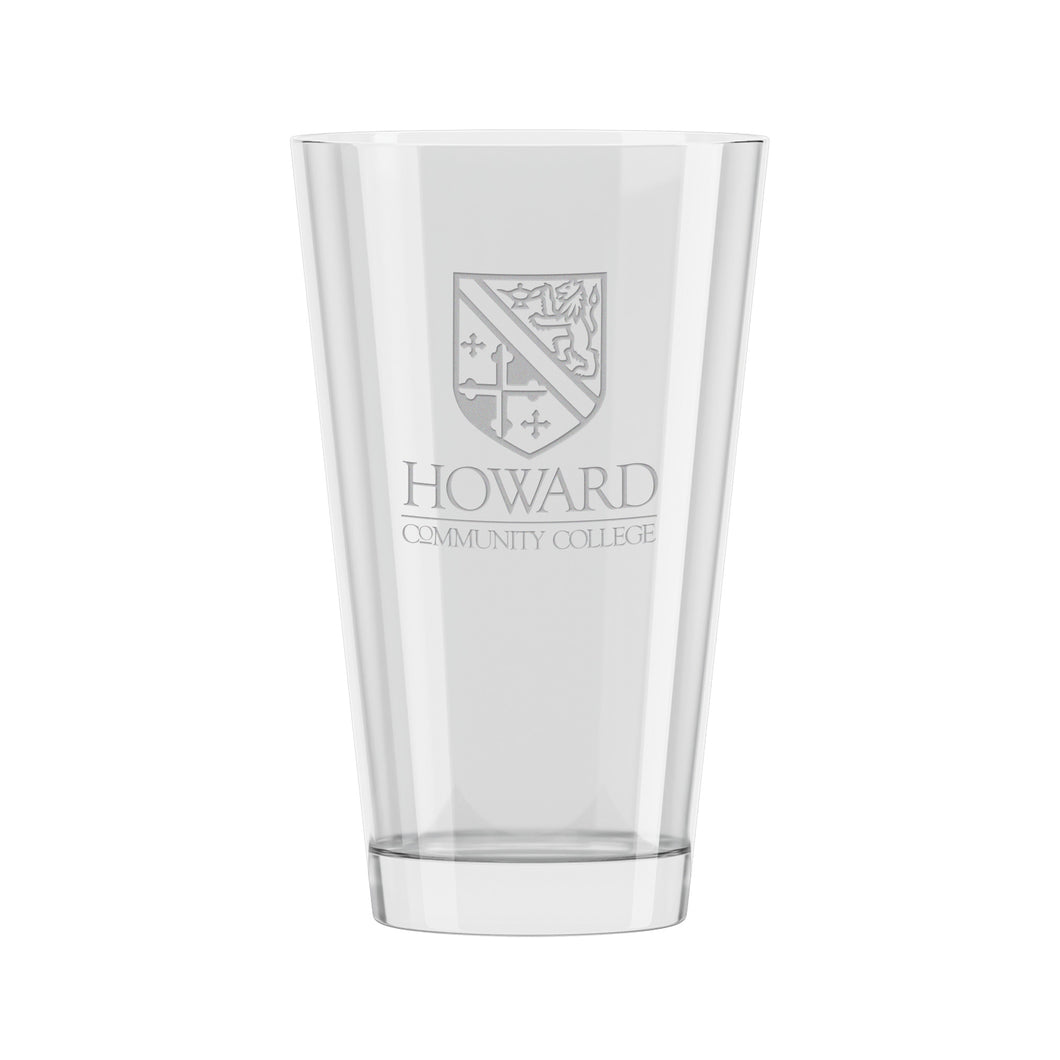 16 Oz. Pint Etched Glass