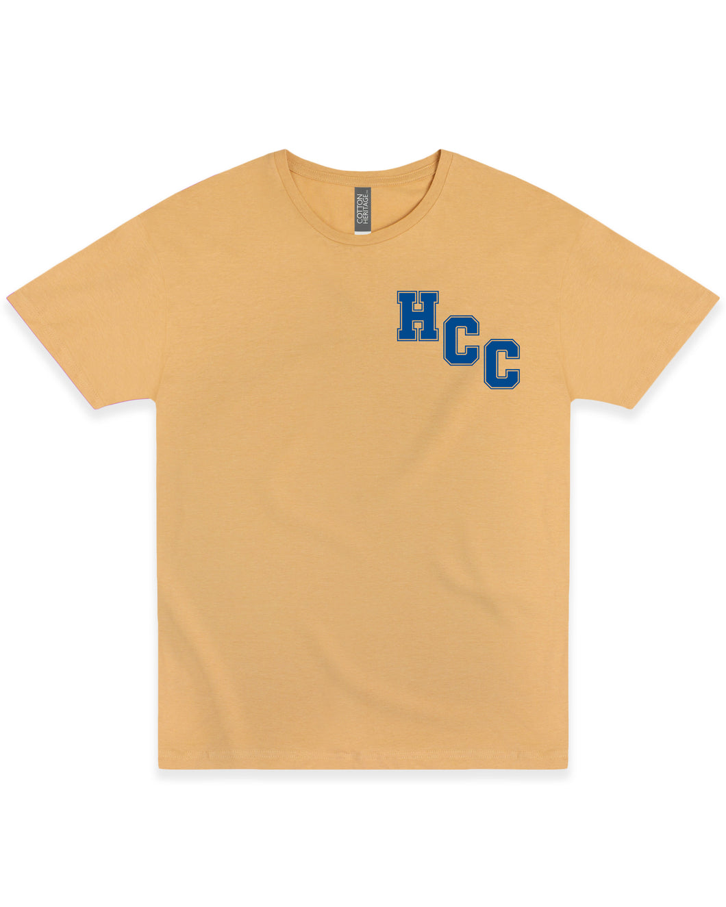 Varsity Initial Tee | Vintage Gold