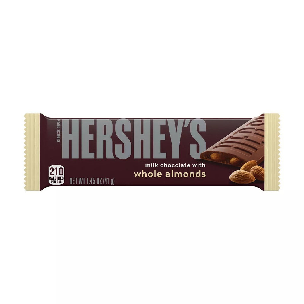 Hershey's Milk Chocolate with Almonds Candy Bar - 1.45oz