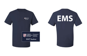 EMSP 106/107 EMT Student Short Sleeve Tee, Navy, 29M