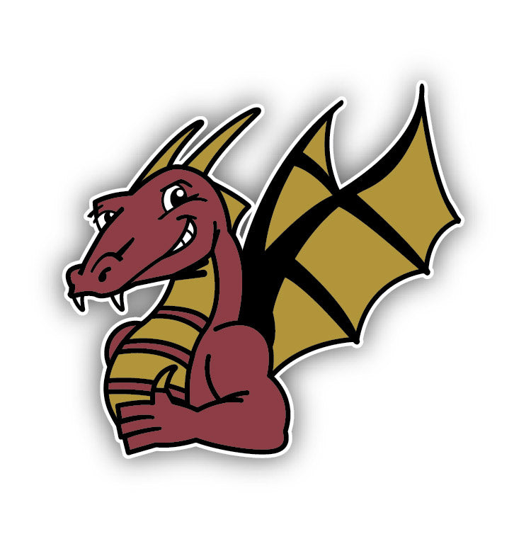 HCC Dragon Head Decal - D2