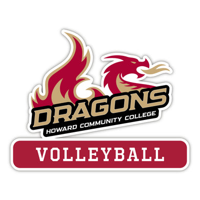 HCC VOLLEYBALL Decal - M12