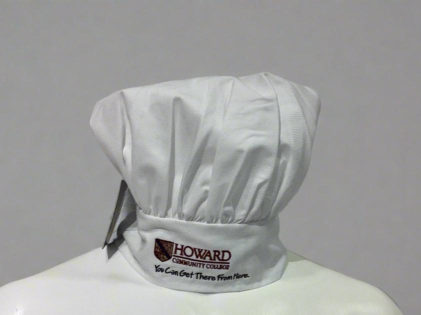 Chefs Hat - White W/Logo