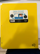 Load image into Gallery viewer, Poly Port Neon Colors 2-Pocket Folder in PDQ #30404