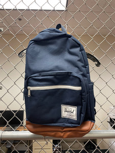 Pop Quiz Backpack, Navy/Tan