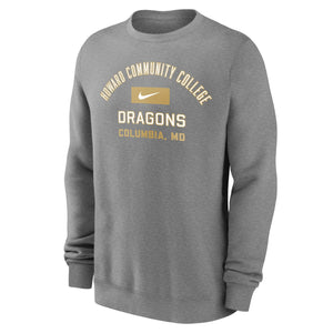 Club Fleece PO Crew | Dark Grey Heather