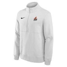 Load image into Gallery viewer, Club Fleece Half Zip | White