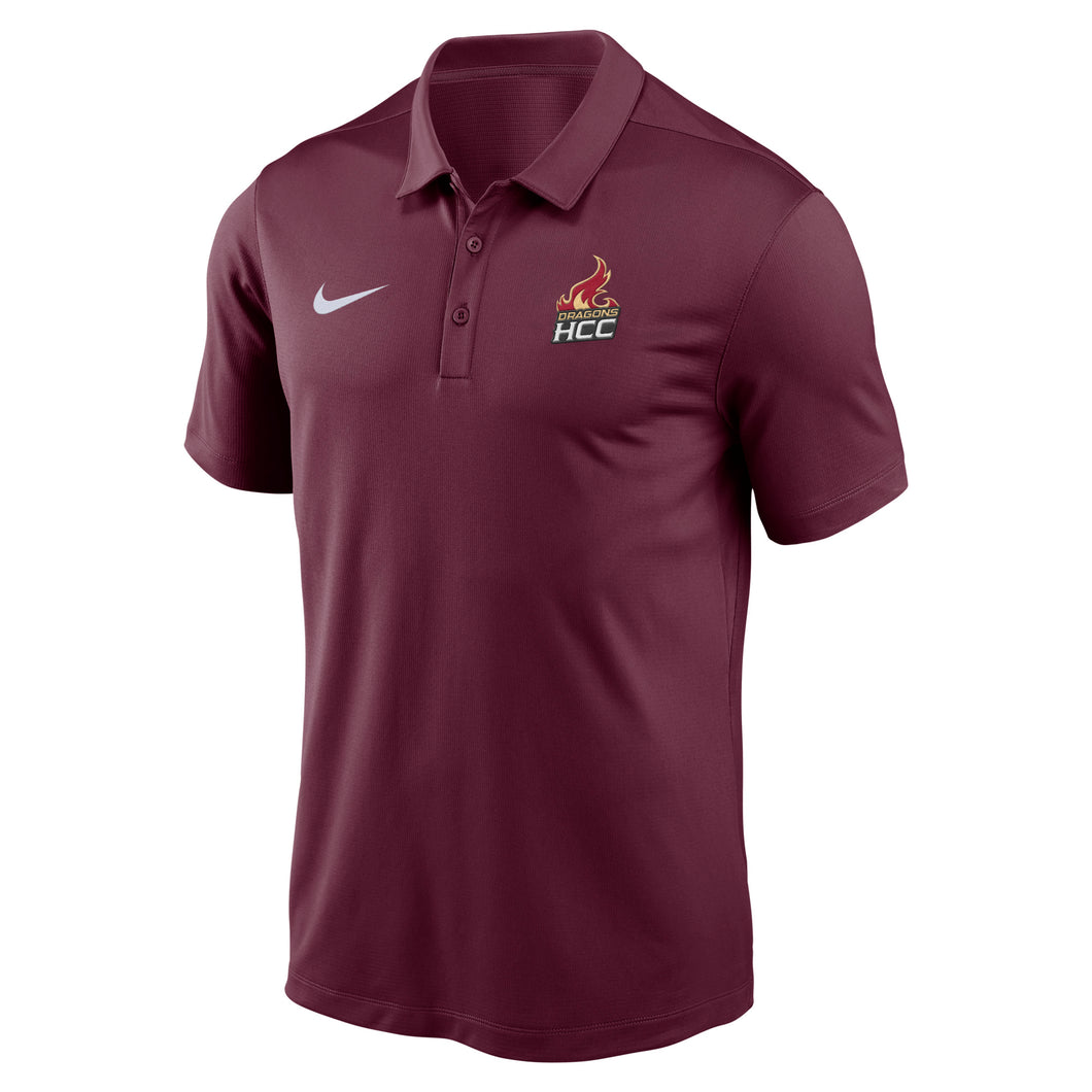 Victory Solid Polo | Deep Maroon