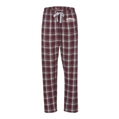 Haley Flannel Pant, Heritage Maroon Plaid