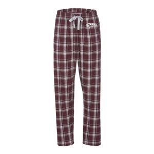 Haley Flannel Pant, Heritage Maroon Plaid