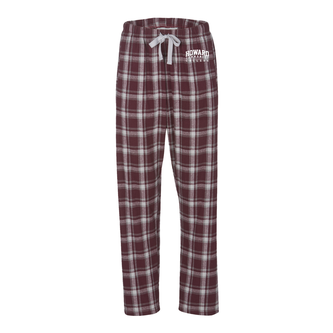 Haley Flannel Pant, Heritage Maroon Plaid