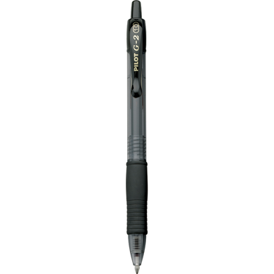 Pilot G2 Retractable Gel Pen - Black 1.0mm Bulk Barcoded