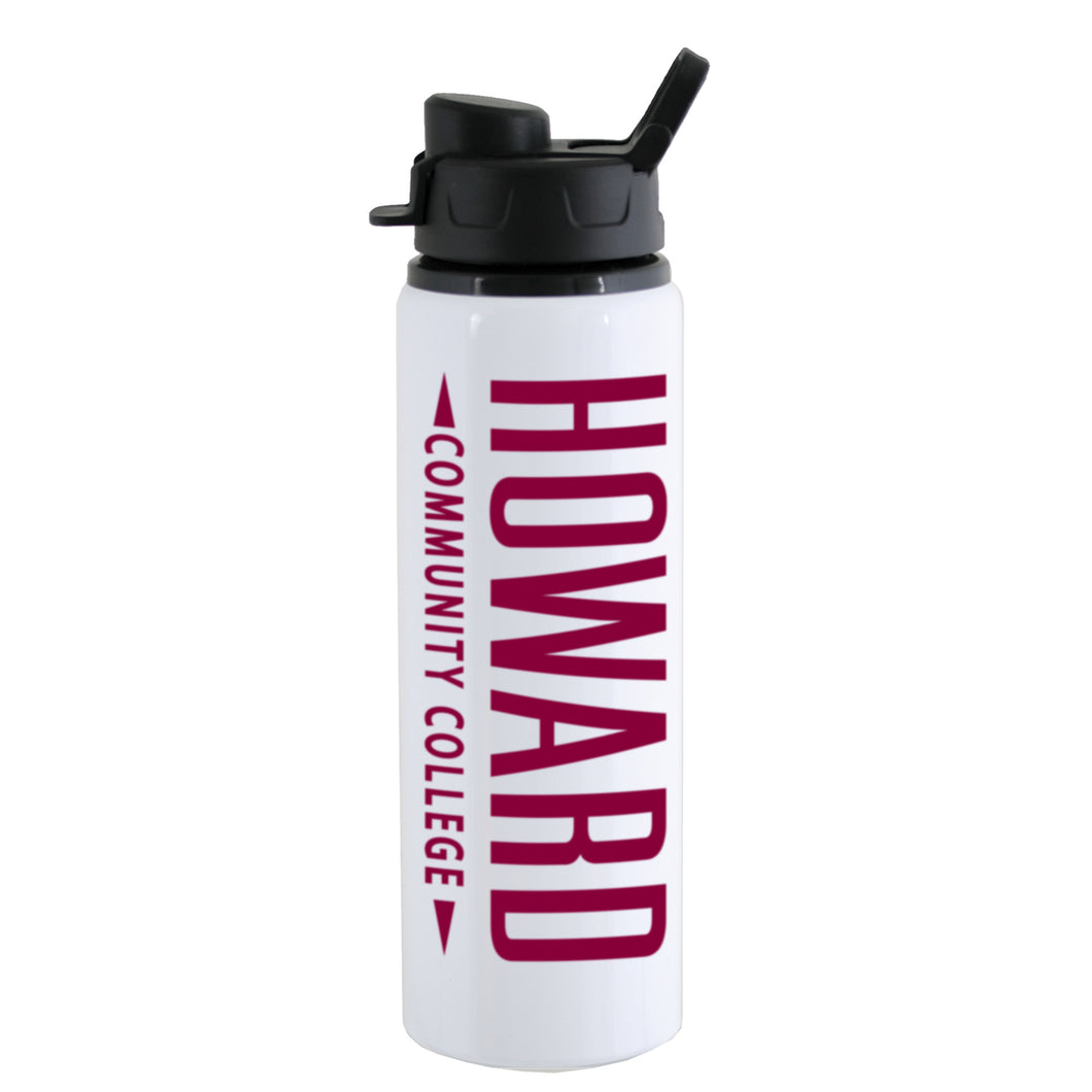 Savannah Aluminum Water Bottle | White