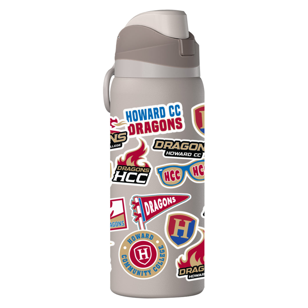 HydraPeak 32 oz Oasis Water Bottle | Mocha