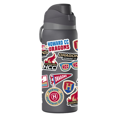 HydraPeak 32 oz Oasis Water Bottle | Gray Matter