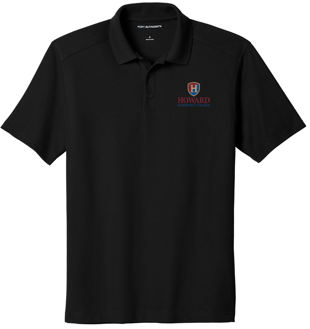 Men's New Logo Pique Polo, Black