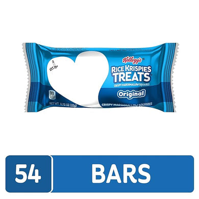 Kellogg's Rice Krispies Treats | Crispy Marshmallow Squares | Original | School Lunch Snack