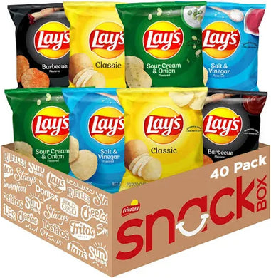 Lay's Potato Chips | Variety Pack | 1 oz Single Serve Bags
