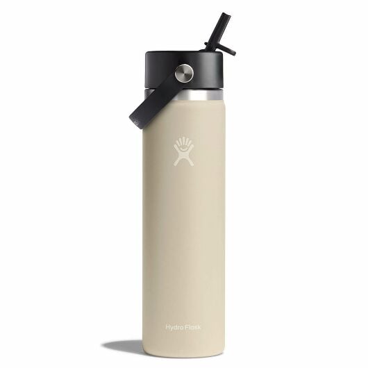 24 Oz. Wide Mouth Hydroflask Flex Cap, Oat